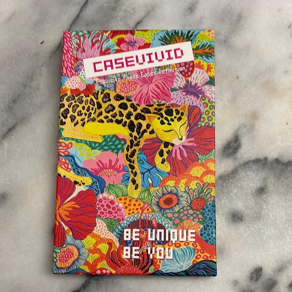 Casevivid Colorful Leopard Phone Case 14 Pro Max